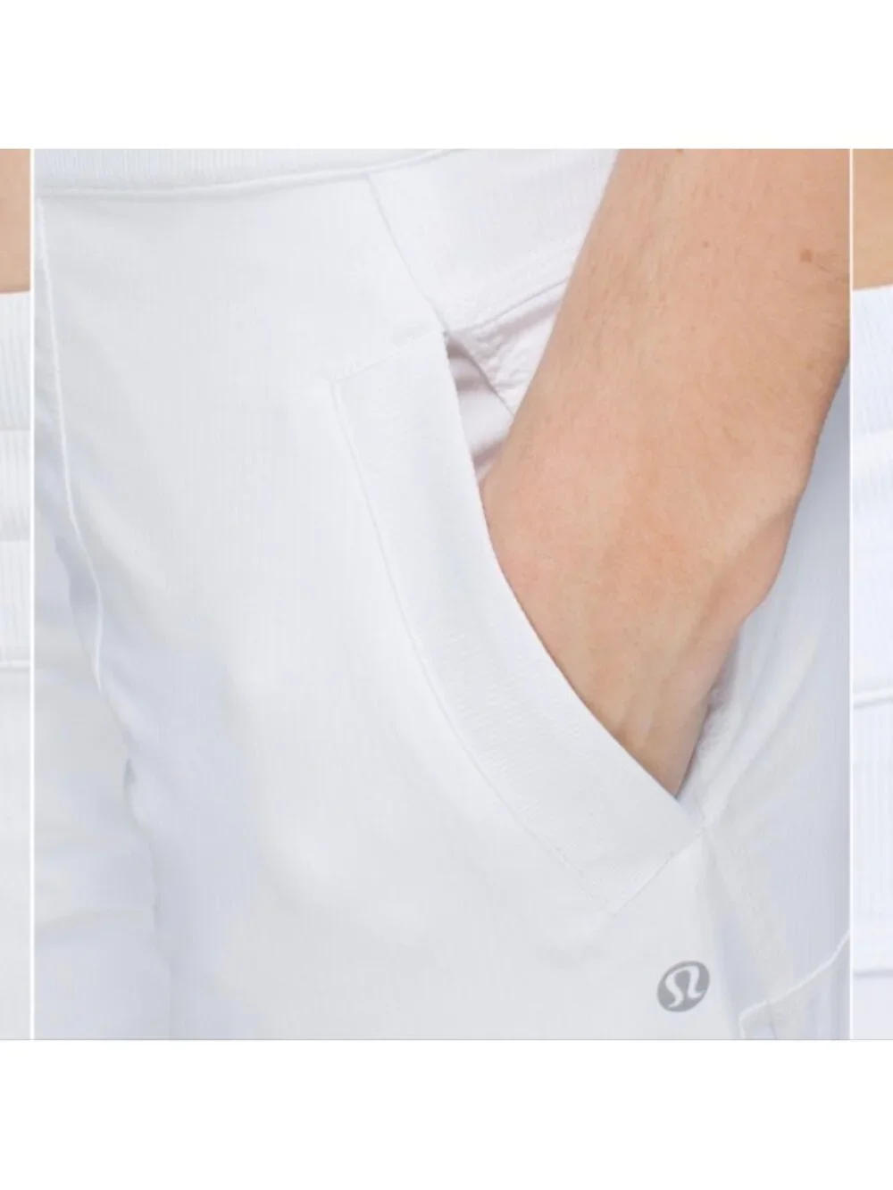 Lululemon Studio Crop *Liner White like new
